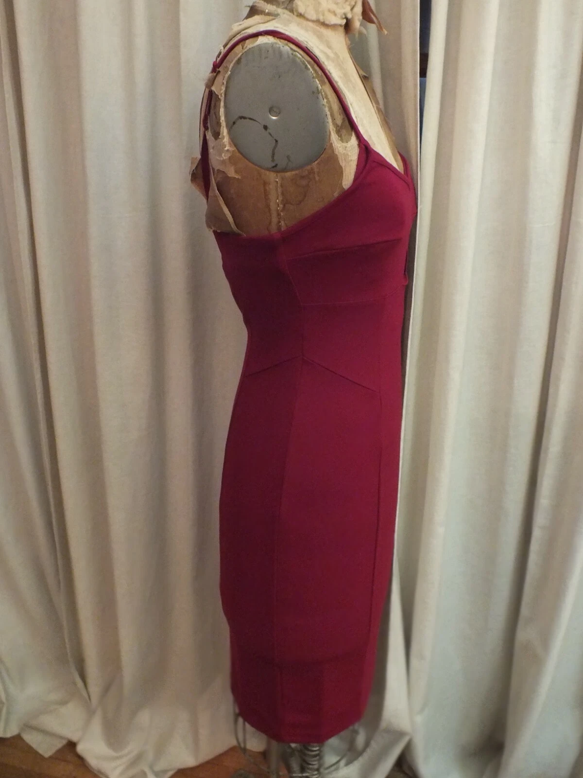 UNDERCOVER Abito Sexy Victoria's Secret Rosso Tg 2