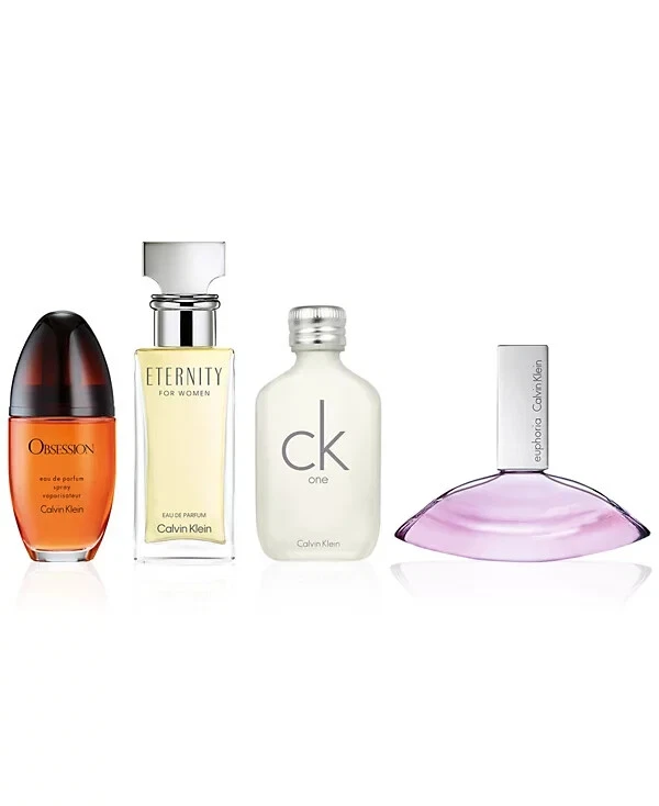 Caixa de férias Calvin Klein feminina 4 peças. Conjunto de presente fragrância para ela e frete grátis - Imagem 3 de 4