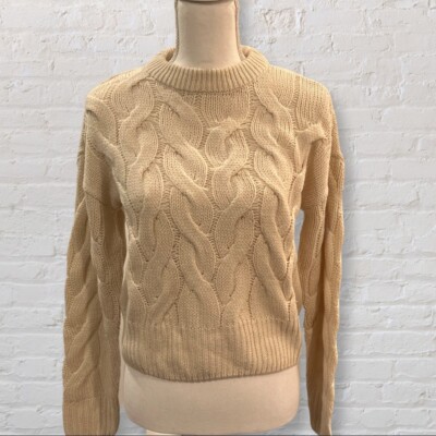 NWOT Vera Moda Cream Sweater, XS