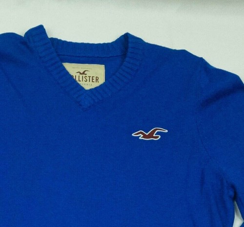 - ^Hollister mens jumper cotton wool size S-M ( LABEL M) vgc ..a - Picture 5 of 6