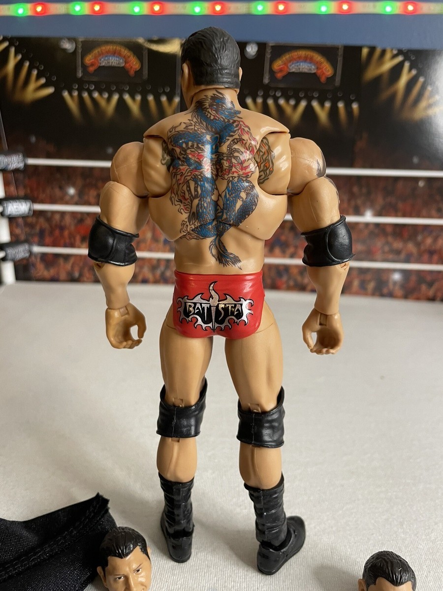Mattel WWE Elite Ultimate Batista 新品 Amazon.com: WWE Legends Ultimate Edition Batista Action Figure