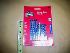 10 JIG SAW BLADES U SHANK  VERMONT AMERICAN FREE SHIPPING   NEW 30039 Jigsaw