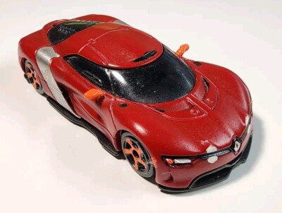 Majorette Matte Red Renault Alpine A110-50 1/63 Diecast/Plastic