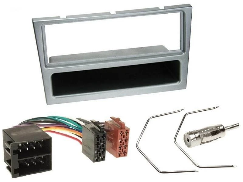 JVC KD-DB622BT DAB Auto Radio USB BT Set für Opel Corsa C 2000-2004 matt chrom - Bild 2 von 4