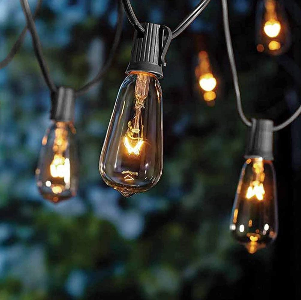 Edison string cheap lights indoor