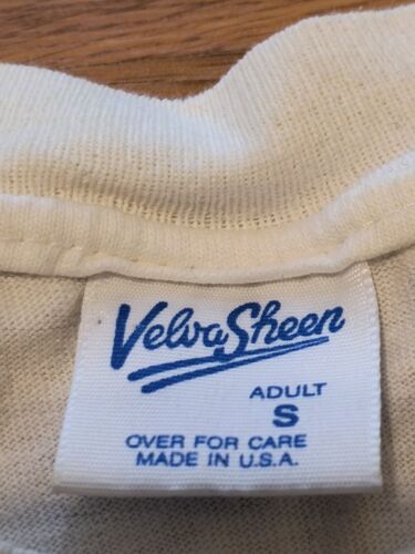 Vintage 1990 Ireland t shirt S random thrashed stained white - Picture 4 of 4