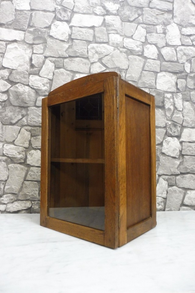 Antique Wooden Wall Bathroom Medicine eBay