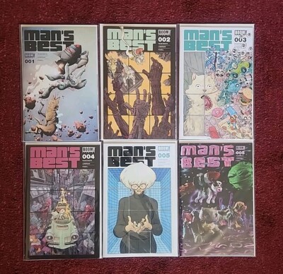 Man's Best #1-5, (2024, BOOM!), NM Comics Run, 1st Print + Variant