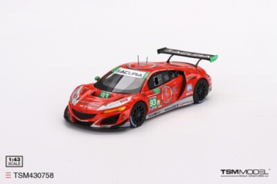 TSM 1/43 ACURA NSX GT3 EVO22 NO.93 RACERS EDGE MOTORSPORT 2023 DAYTONA 24 HRS