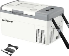 21 Quart  Car Refrigerator 12v Portable Fridge Freezer -4℉~68℉  for Outdoor Camp