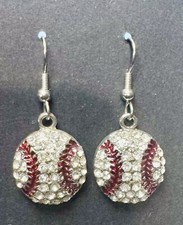 Small Baseball Earrings for Sport Earrings Baseball Game Accessories