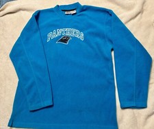 Vintage 2000 The Edge NFL Carolina Panthers Fleece Football Sweatshirt Men Sz L