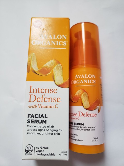 avalon organics facial serum