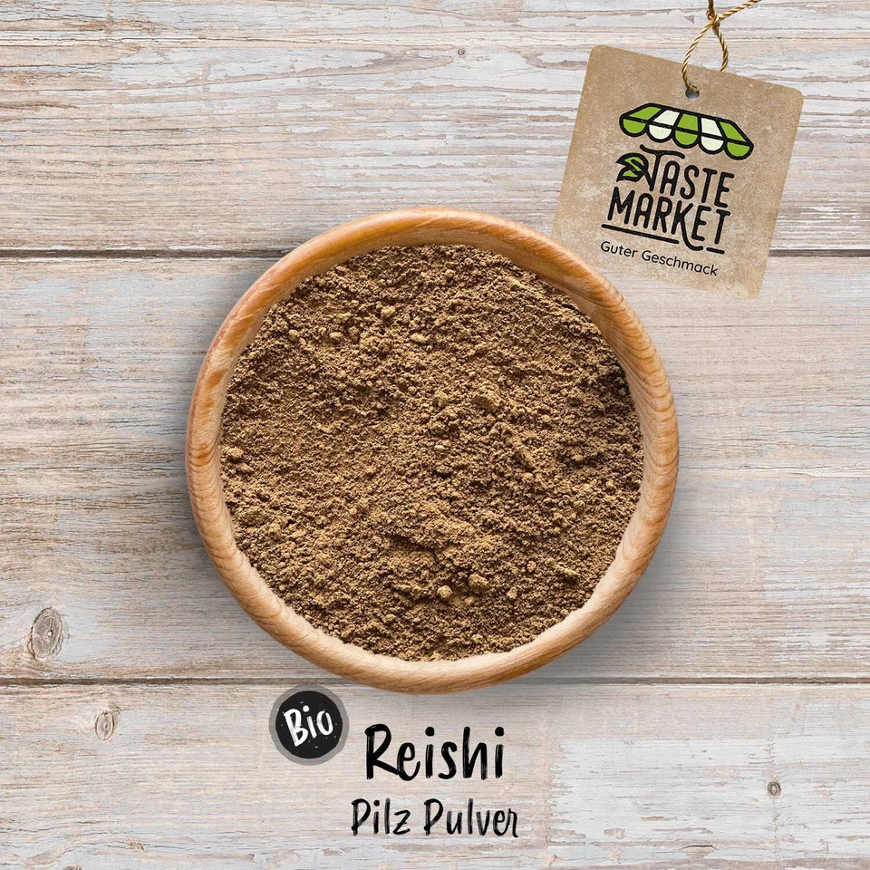 Reishi Pulver BIO, Pilzpulver GRÖSSENAUSWAHL,  100% natürliches Reishipulver - Bild 4 von 4