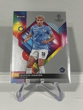 Gustav Isaksen 2023-24 Topps Finest UEFA Club #140 Rookie RC Lazio