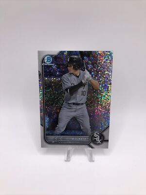 Wes Kath 2022 Bowman Chrome BCP-204 Speckle Refractor /299