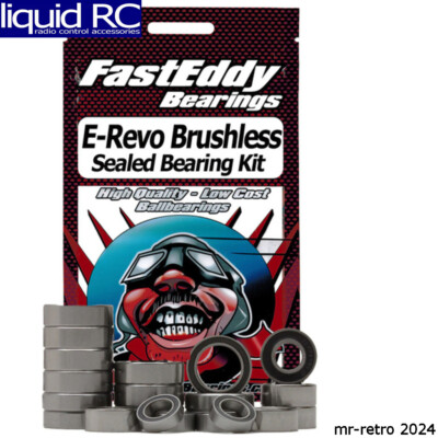 Kit De Roulements Scellés FastEddy 105 TRA Pour Traxxas E-Revo - Amélioration Brushless