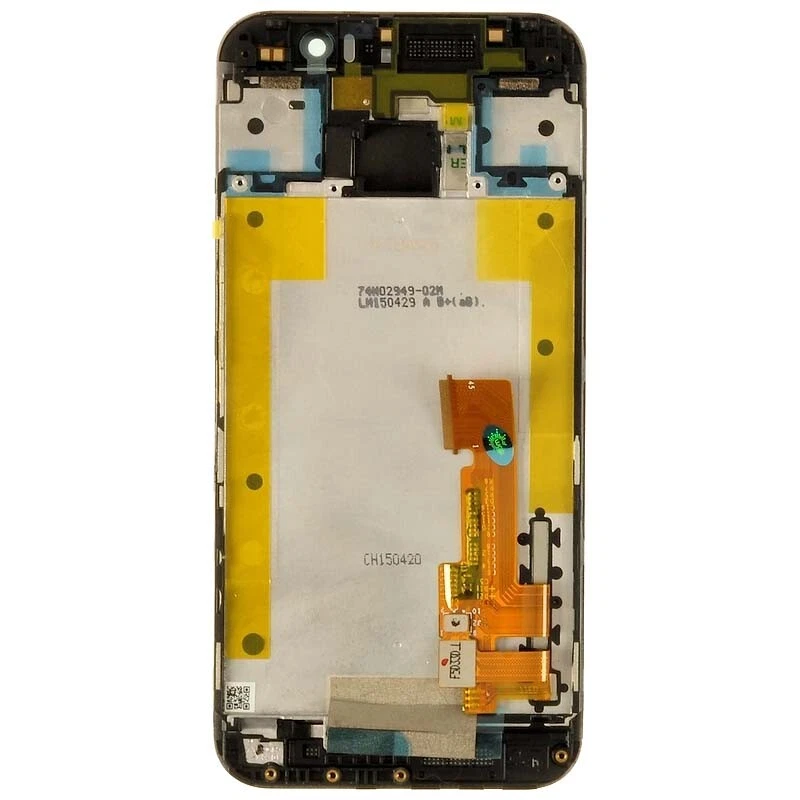 LCD Digitizer Frame Assembly for HTC One M9 Silver Replacement Repair Replace - Image 2 of 2