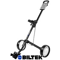 Biltek Golf Two-wheel Push/pull Cart Black Golf Club Trolley Lightweight on sale Biltek Golf Two-wheel Push/pull Cart Black Golf Club Trolley Lightweight on sale