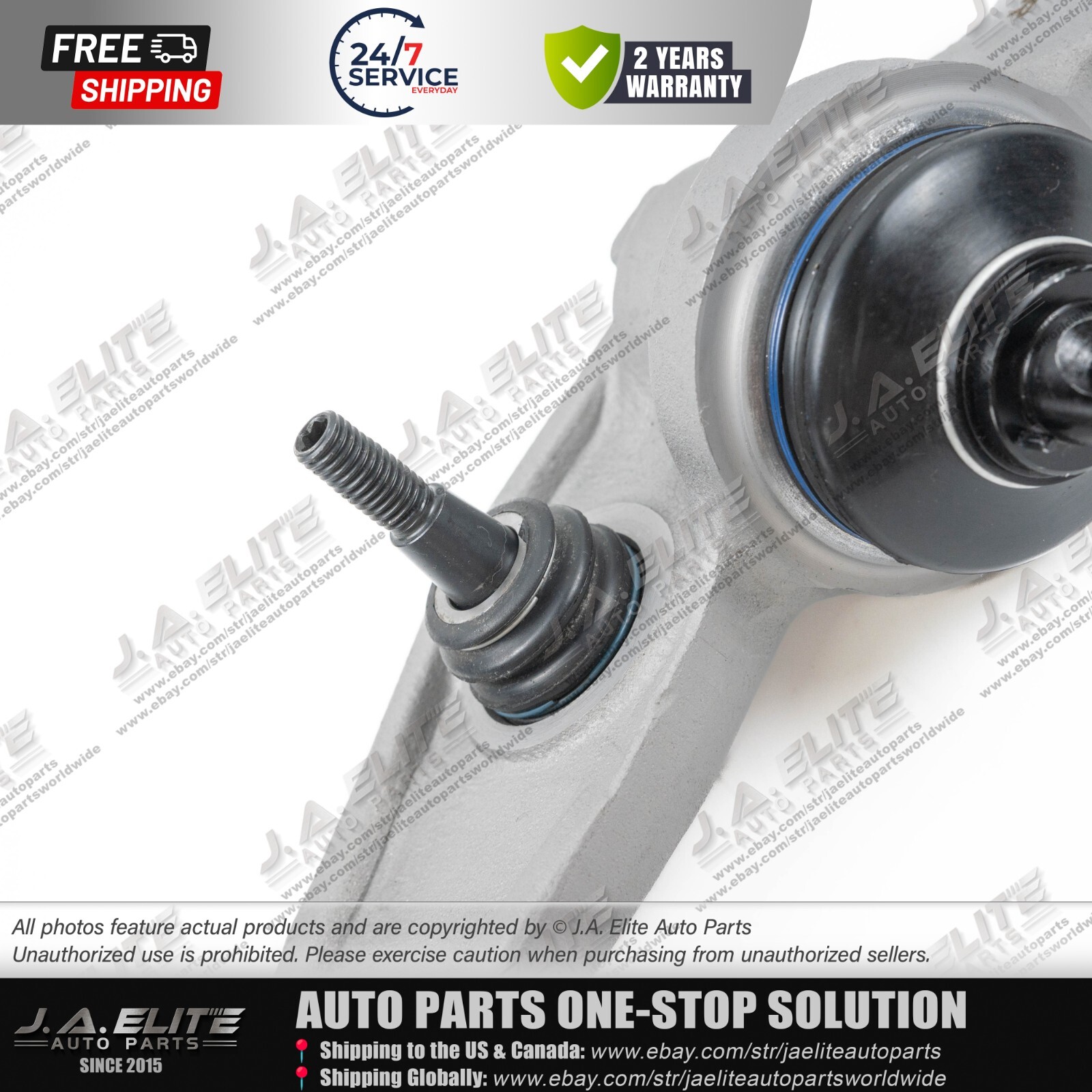 2pcs Right Front Lower Control Arm Kit fit Rolls Royce Phantom RR1 (2004-2016)