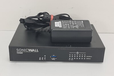 Sonicwall TZ300 APL28-0B4 VPN Network Security Firewall 750 Mbps 5-Ports EXCL PS