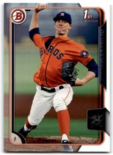 2015 BOWMAN DRAFT PICKS & PROSPECTS THOMAS ESHELMAN HOUSTON ASTROS #55