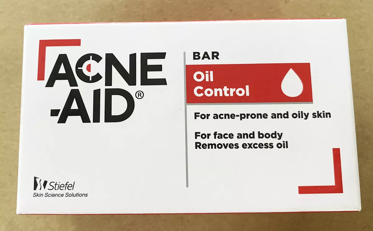 10 x 100g. STIEFEL ACNE AID SOAP BAR DEEP PORE CLEANSING PIMPLE