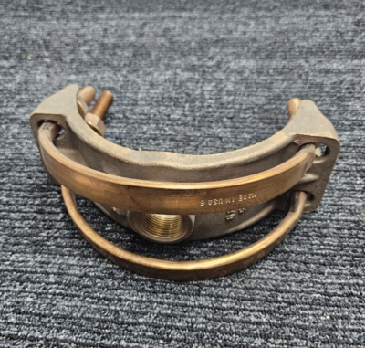 #ad Mueller 6.84 7.45 528868 6quot; Bronze Saddle Double Strap Pressure 200 psi $155.96