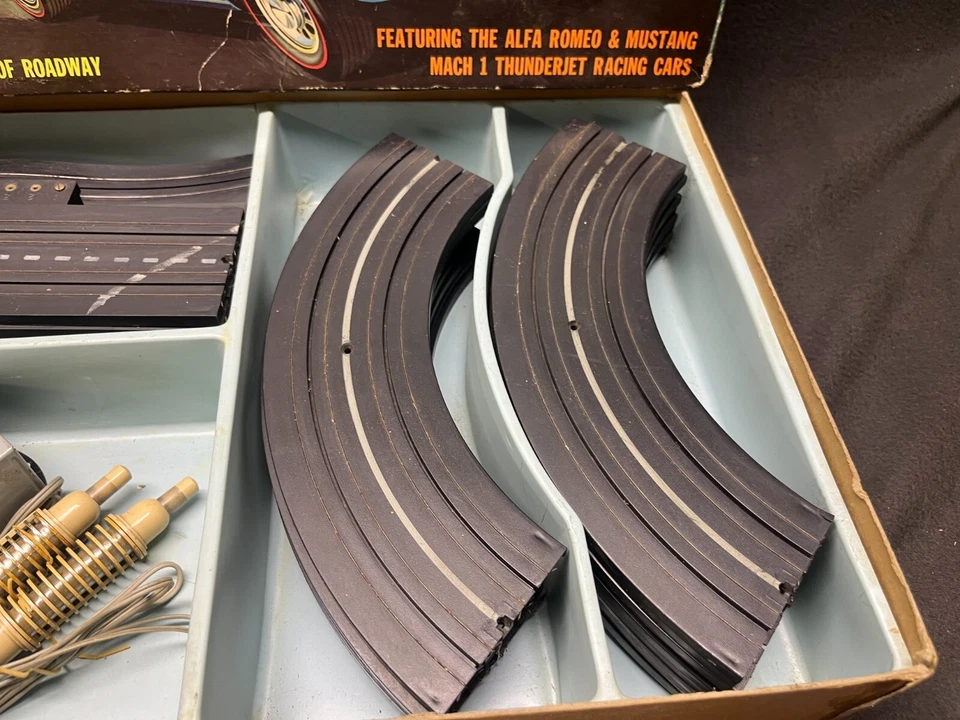 Aurora Model Motoring Real Racing Track Set 1980 Sold Only at Sears NO Cars RARE - Image 4 of 4