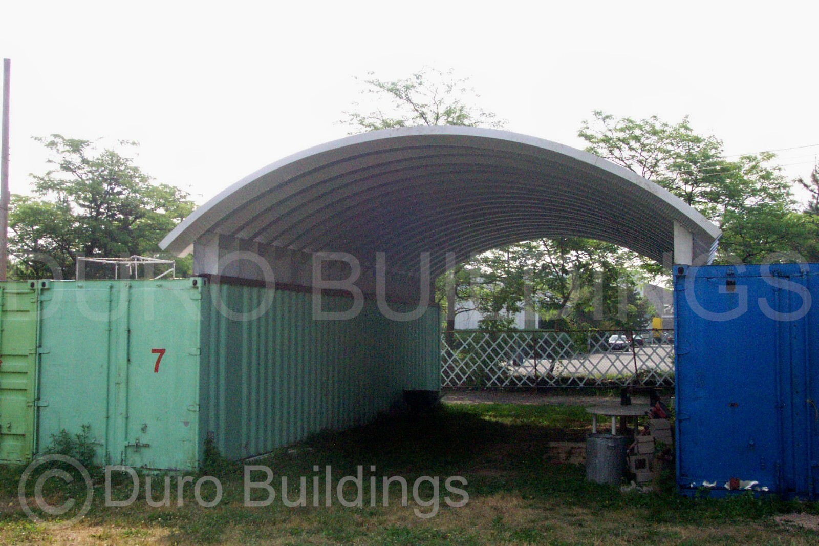 DuroSPAN Steel 25x20x10 Metal Building Conex Box Container Roof Kit