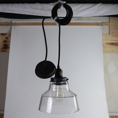 Visual Comfort/Generation Lighting Baskin Chimney Pendant P1348PAGB/DWZ
