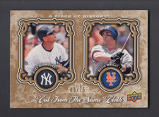 2009 UD #CSC-RW CUT FROM THE SAME CLOTH DAVID WRIGHT ALEX RODRIGUEZ AROD 3/75