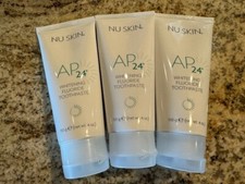 Nuskin AP-24 Whitening Fluoride Toothpaste - 4oz/New/exp:09/26/qty:3