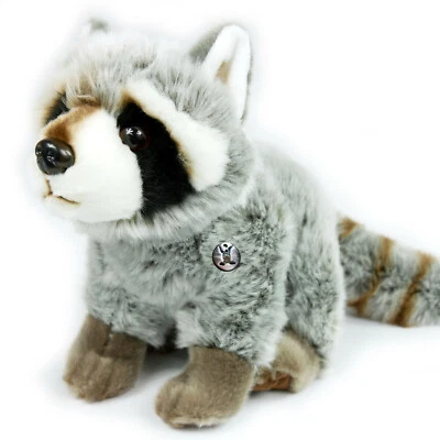 KUSCHELTIERE*BIZ Waschbär Kuscheltier 40 cm Plüschtier Plüschwaschbär Marderhund MILOW