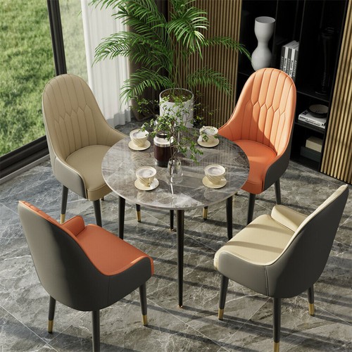Set of 2 Kitchen Dining Chairs Modern Dinner Chair Padded Office Meeting Chairs - Picture 7 of 64