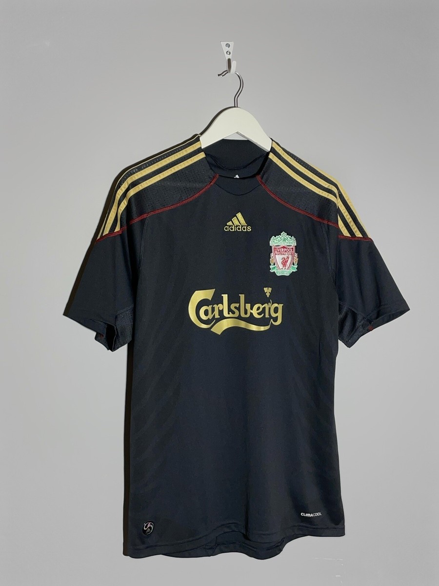 Liverpool FC Adidas 2009/10 Away Y2k Football Shirt Soccer Liverpool FC Adidas 2009/10 Away Y2k Football Shirt Soccer