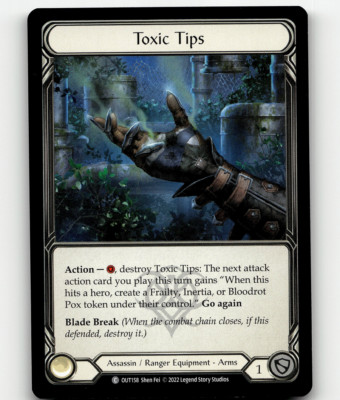 Flesh And Blood Toxic Tips Outsiders Common