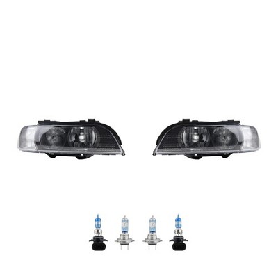 Scheinwerfer + Osram Night Breaker Laser passend für BMW 5er E39 95- 00 HB3 L R
