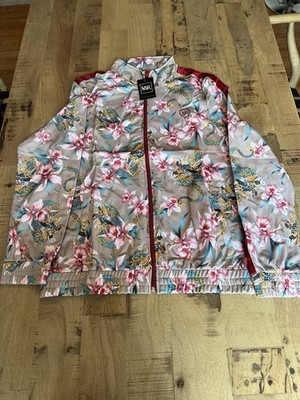 Young And Reckless Floral Dragon Print Track Jacket
