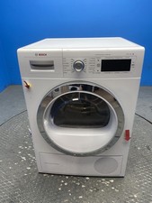 Bosch WTW87560GB 9kg Heat Pump Tumble Dryer in White 49705