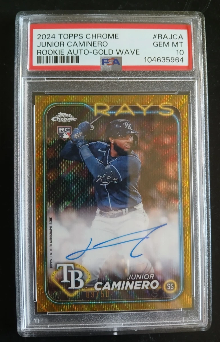 2024 Topps Chrome - Junior Caminero #RA-JCA for sale | eBay