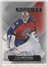 2015-16 SP Game-Used Authentic Rookies 22/31 Sam Brittain #167 1s8
