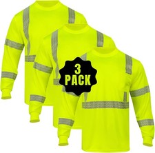 Hi Vis Class 3 Reflective Long Sleeve Safety Shirt