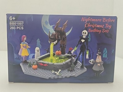 Hard to findAmazon's nightmare before christmas building set BB01007 New 293 Pcs