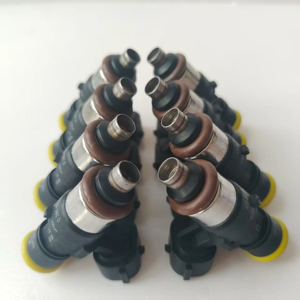 Nuevos inyectores de combustible cortos 8xBosch 0280158821 2200cc 210lb 2000cc LSx Foto 4 de 4