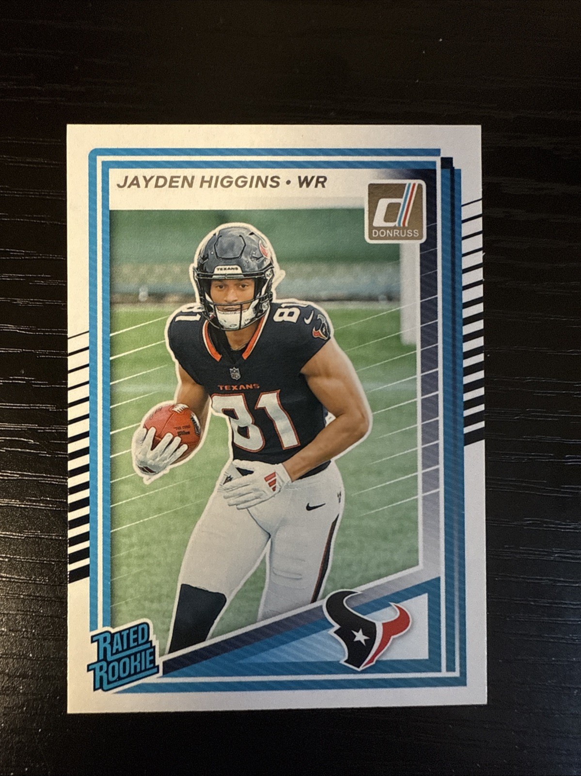 2025 Panini Donruss - Rated Rookie Jayden Higgins #334 (RC)