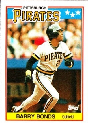 1988 (PIRATES) Topps #450 Barry Bonds | eBay