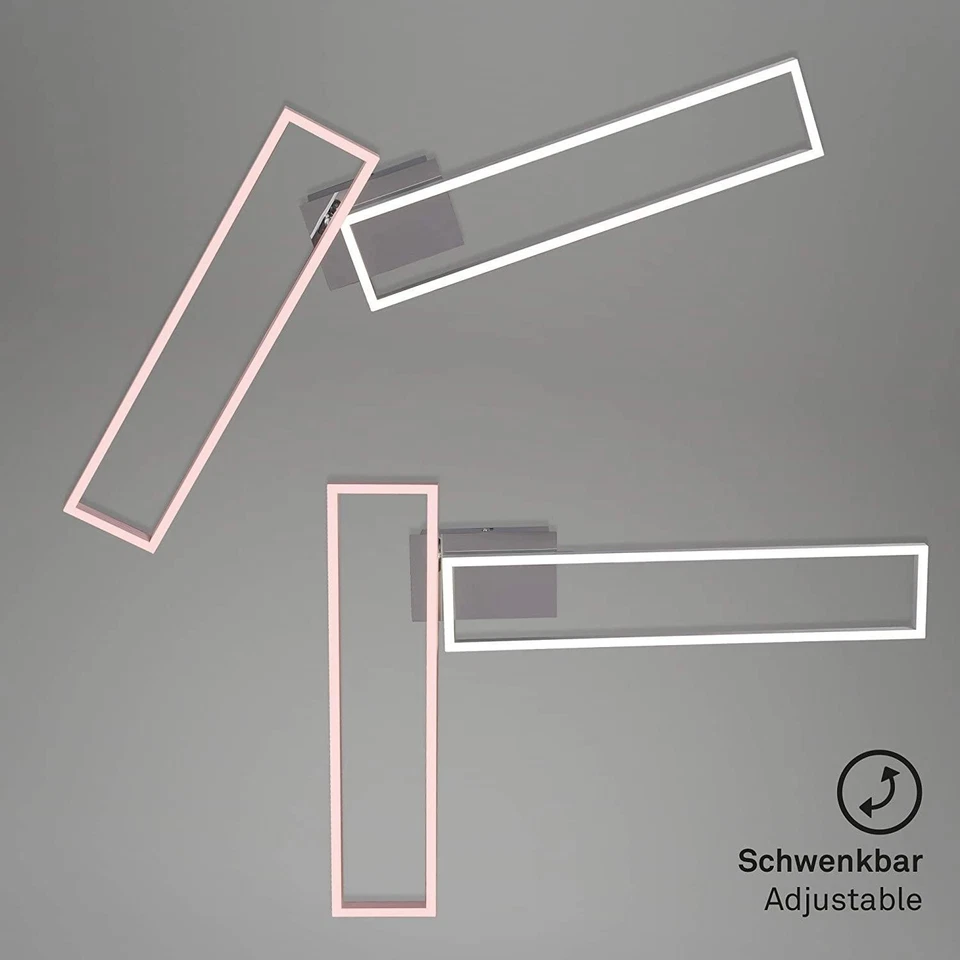 Deckenleuchte Briloner LED 40W Frame Smart Home Fernbedienung CCT Dimmbar Decken - Bild 3 von 4