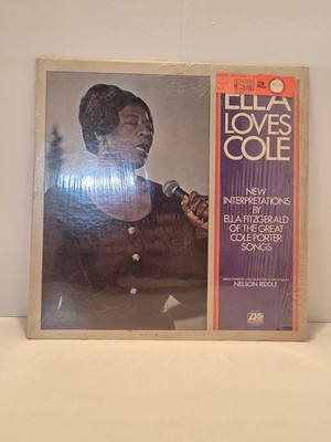 Ella Fitzgerald Ella Loves Cole LP SD 1631 Atlantic Vinyl Record Jazz Vocal