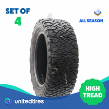 Set Of 4 Used Lt 27555r20 Bfgoodrich All-terrain Ta Ko3 115112s - 13-1432 Set Of 4 Used Lt 27555r20 Bfgoodrich All-terrain Ta Ko3 115112s - 13-1432